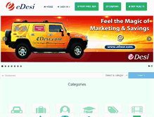 Tablet Screenshot of edesi.com